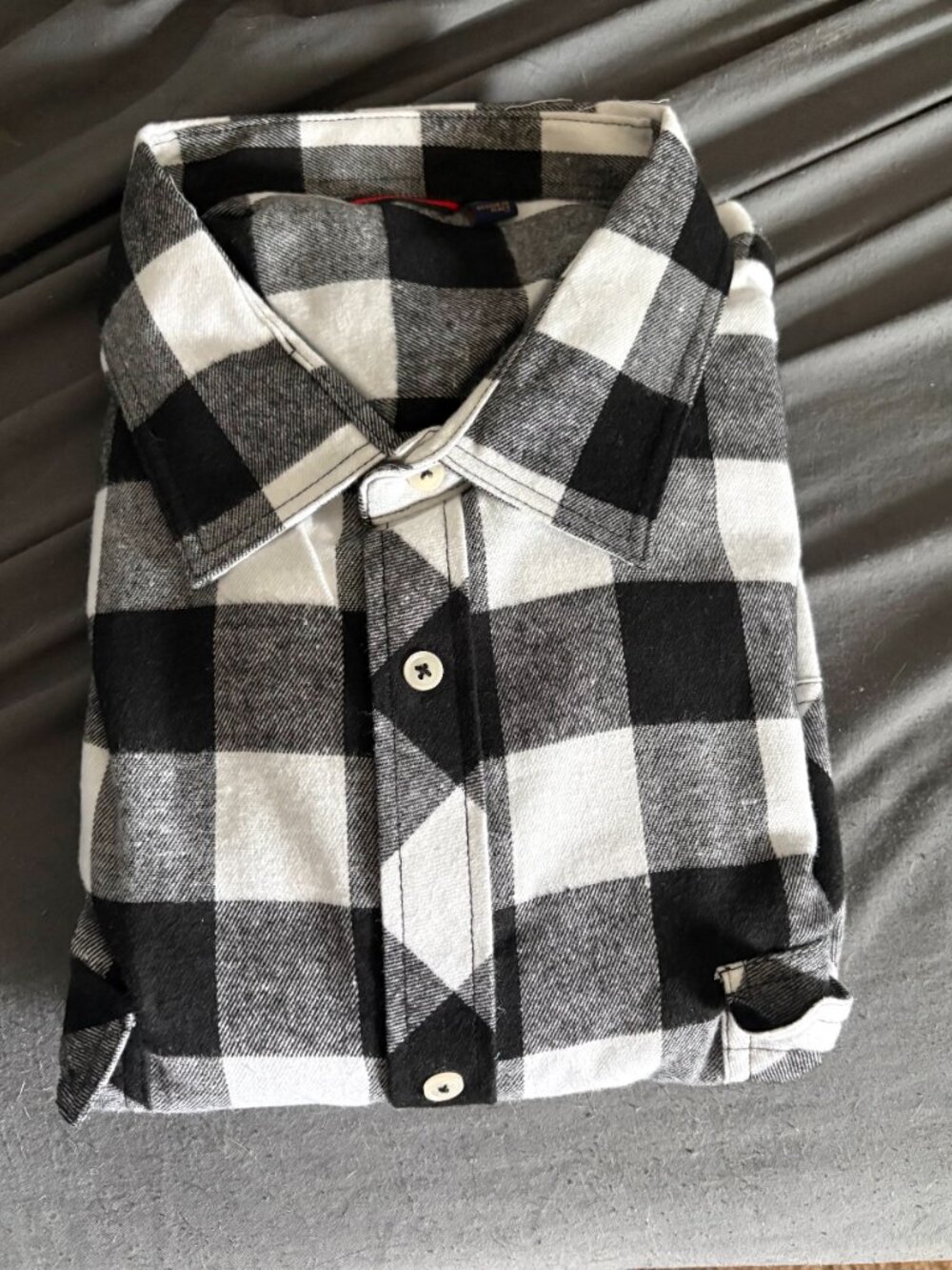 Alimens & Gentle Men's Button Down Long Sleeve Plaid Flannel Casual 5X
